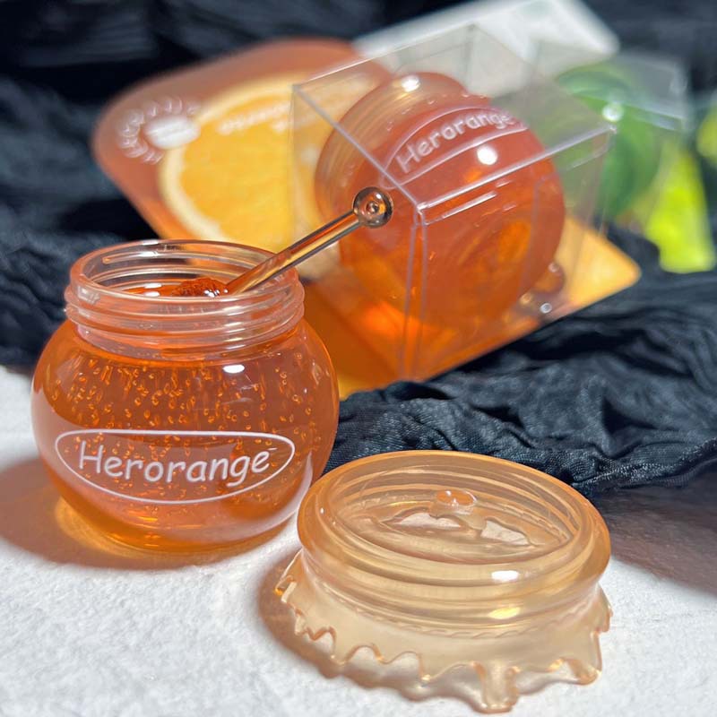 HERORANGE~蜂蜜罐唇膜淡化唇纹秋冬补水防干裂滋润保湿修护润唇