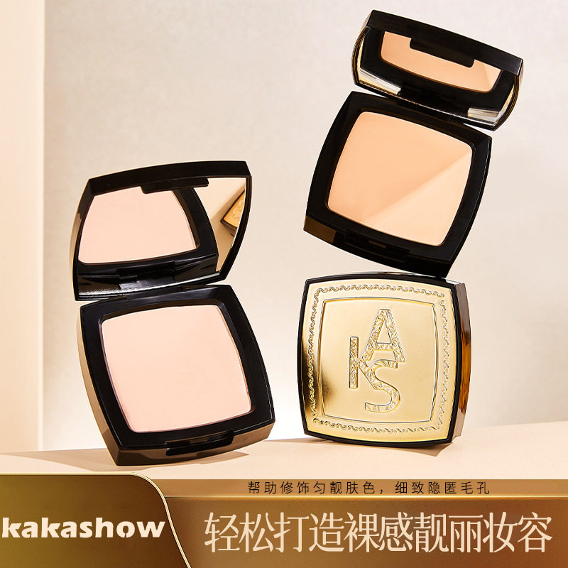 kakashow光感美肌无痕粉膏裸感柔润自然持妆清透打底遮瑕膏粉底膏