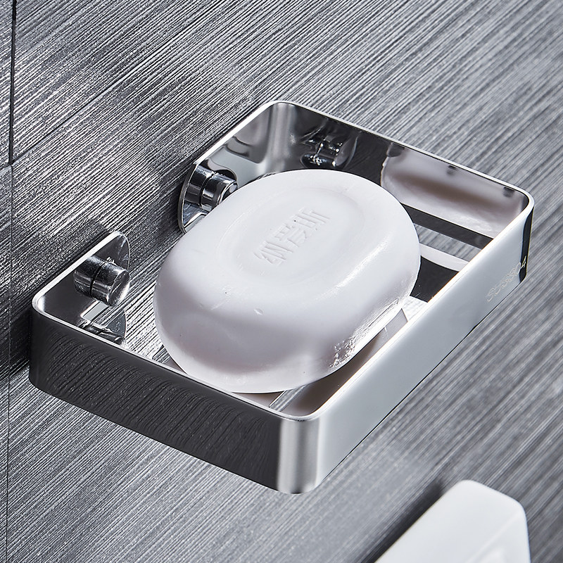 免打孔肥皂盒304不锈钢浴室卫生间创意沥水皂网碟厕所壁挂香皂架,家庭/个人清洁工具,皂盒,淘宝优惠券,粉丝福利购,淘宝优惠卷