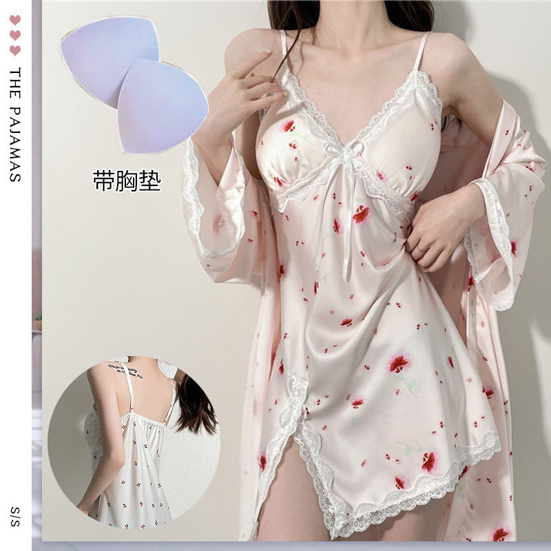 江南风清新印花时尚休闲居家服春