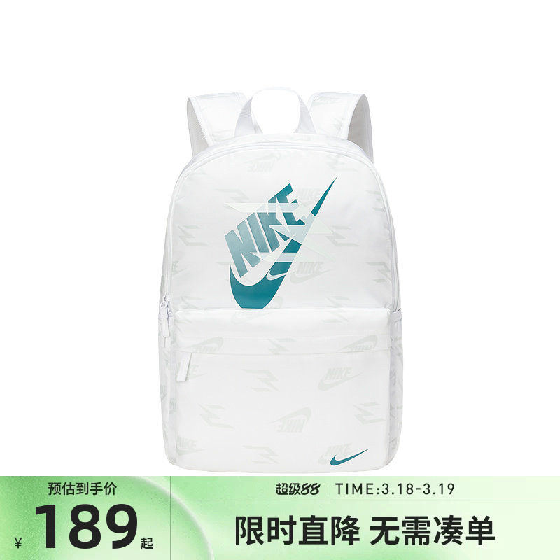 Nike 3brand双肩包2026新款男女背包高中学生大容量书