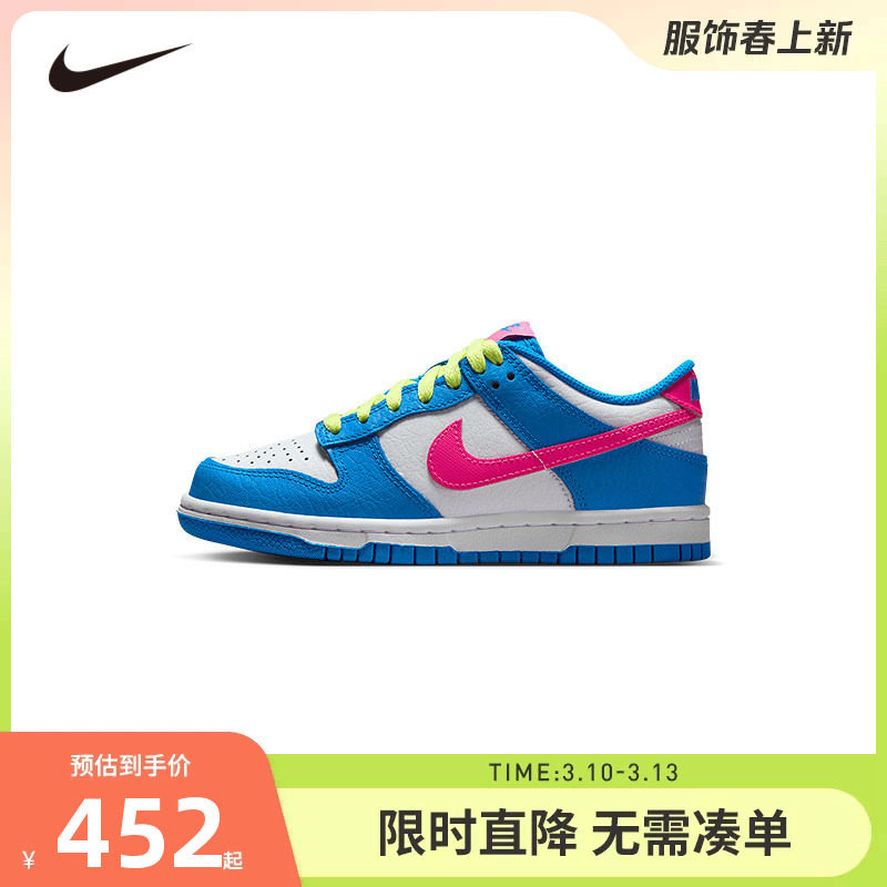 NIKE童鞋儿童板鞋男童休闲运动鞋系带COUNT中大童鞋子IB7747-406