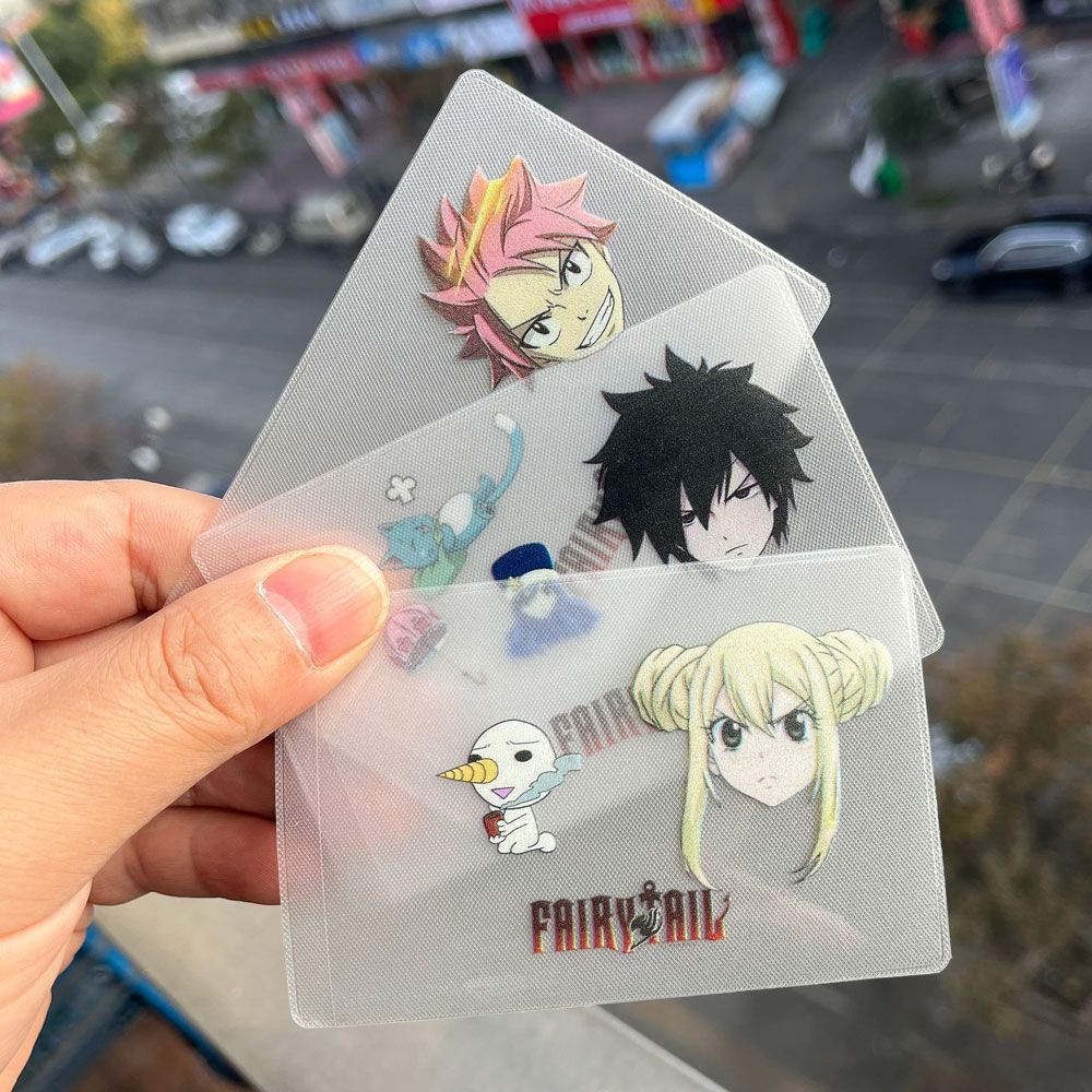 妖精的尾巴周边FAIRY TAIL身份证保护套个性恶搞头像证件 IC卡套
