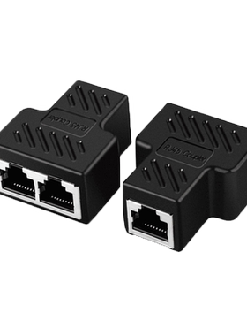 RJ45双网口八芯延长分线器