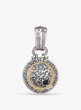 BWL绝版收藏S925纯银吊坠伊势丹