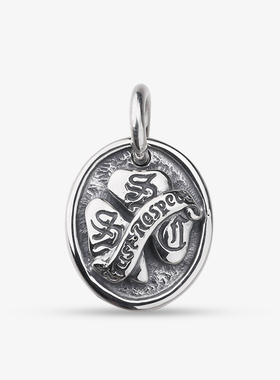 BWL男女通用925银三叶草吊坠联名