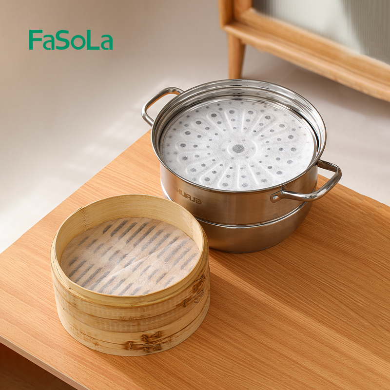 FaSoLa屉布蒸笼布一次性食品级