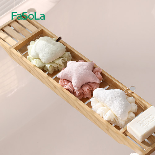 FaSoLa沐浴球女可爱浴花搓澡巾