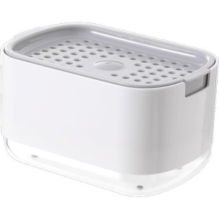 洗洁精按压瓶厨房水槽洗碗液按压器百洁布碗刷液盒收纳神器