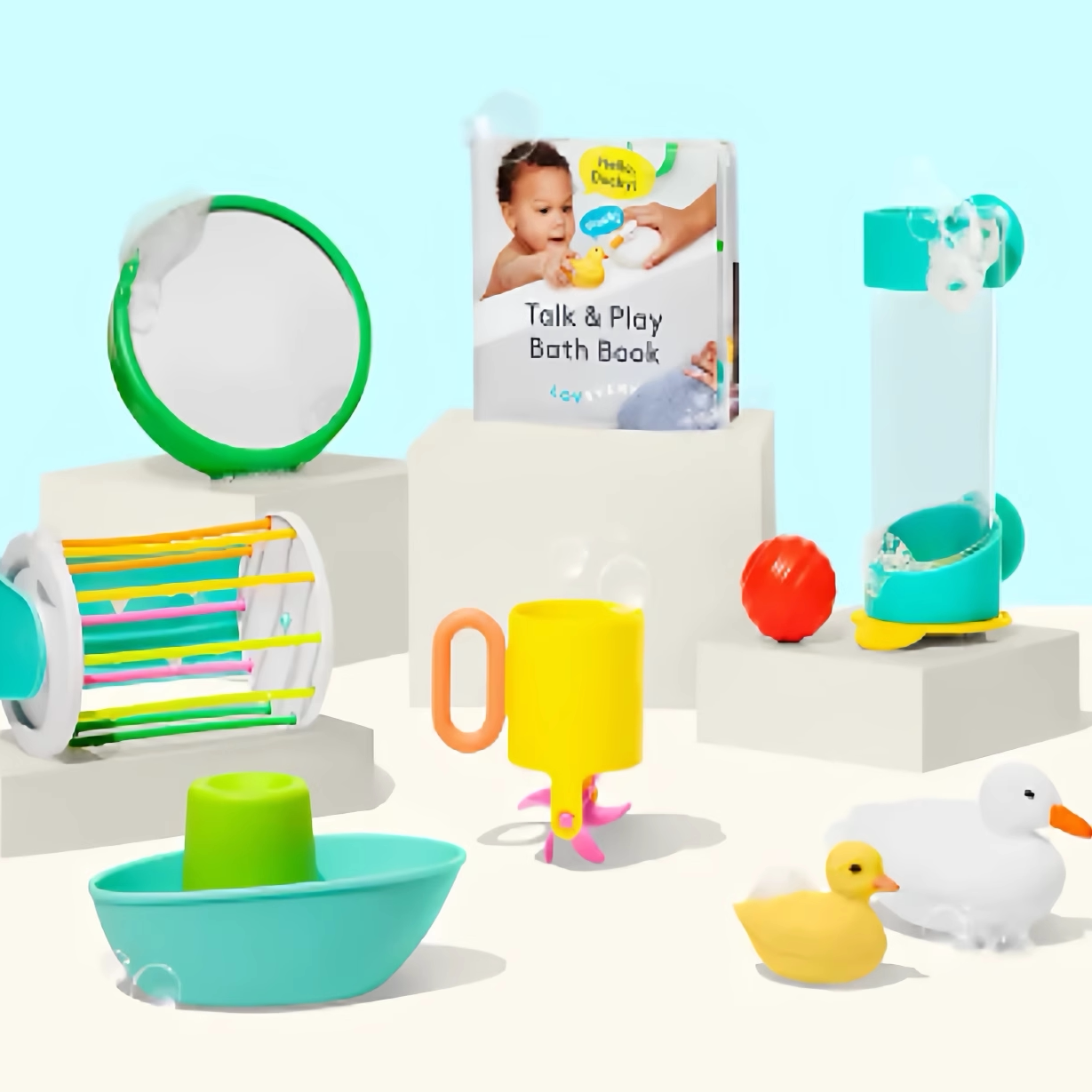 Lovevery沐浴套装 洗澡玩具 洗澡套装 美国直邮