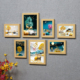 2025客厅简约挂墙相框组合照片墙石来运转客厅海报画装 饰画框