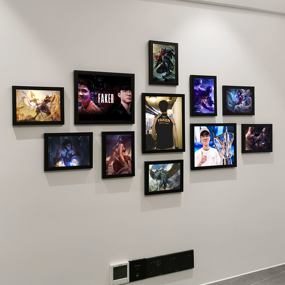 挂墙相框英雄联盟海报