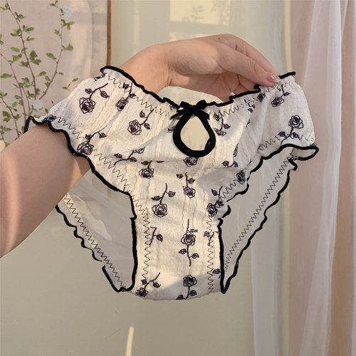 新中式清冷少女感内裤拿捏少女心