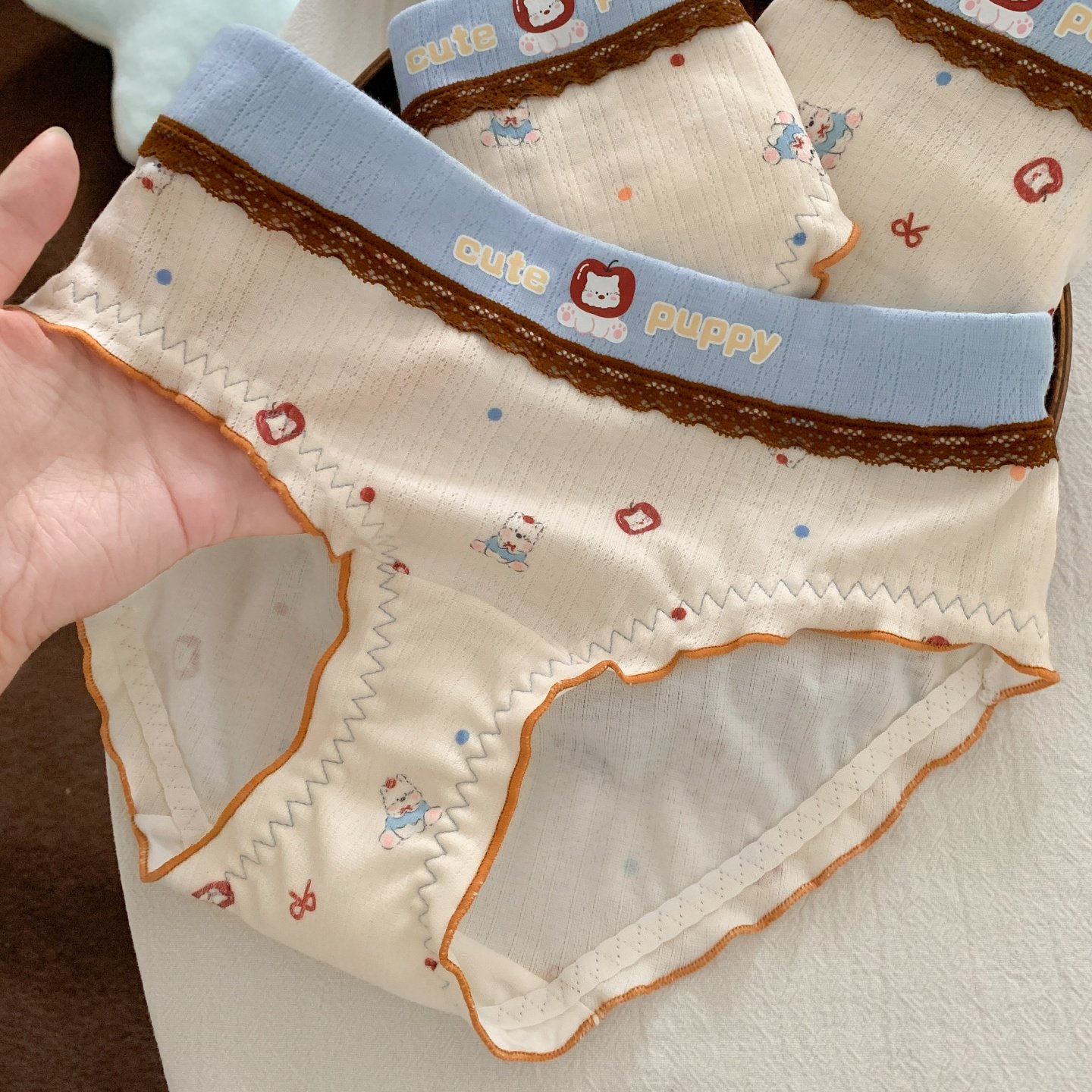 拾梦汪星~7A级抗菌不夹屁屁内裤女2026新款可爱女生不夹臀三角裤,女士内衣/男士内衣/家居服,女三角裤,淘宝优惠券,粉丝福利购,淘宝优惠卷