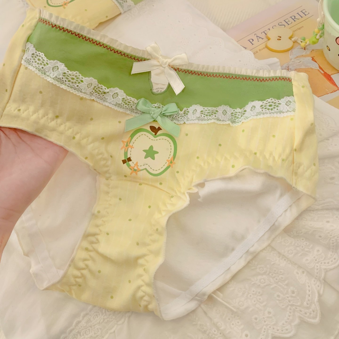 青苹乐园~可爱女生柔软纯棉内裤2026新款女士舒适三角裤不夹屁屁,女士内衣/男士内衣/家居服,女三角裤,淘宝优惠券,粉丝福利购,淘宝优惠卷