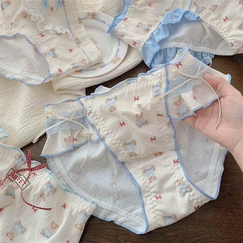 一眼心动的超可爱小熊内裤