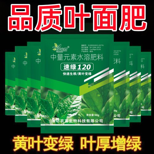 胖东来推荐速绿120叶面肥叶绿素