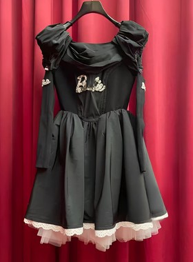 正品23春 芭比蓬蓬连衣裙LF23C51001B202-230