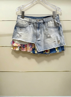漳现货正品26254N134166-260开1799夏牛仔半身裙