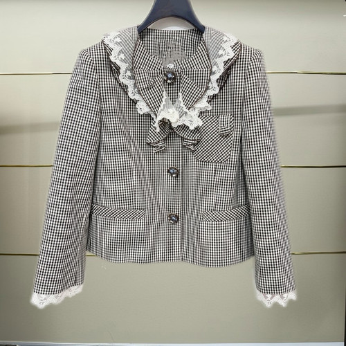 平正品26春复古格纹外套LF26C41SC208-260