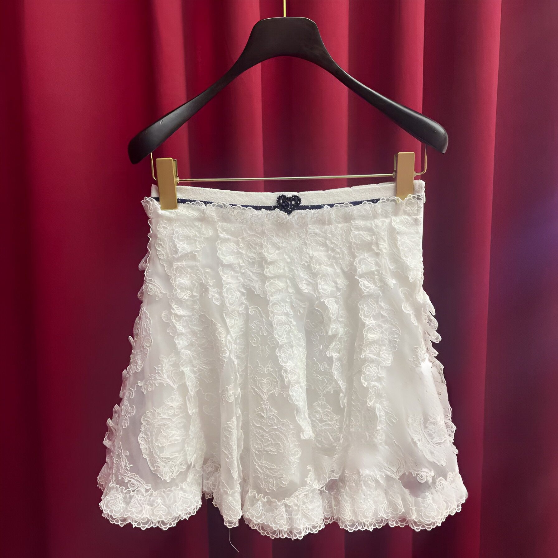 正品24夏网球运动蕾丝半裙LF24X51SS141-240,女装/女士精品,半身裙,淘宝优惠券,粉丝福利购,淘宝优惠卷