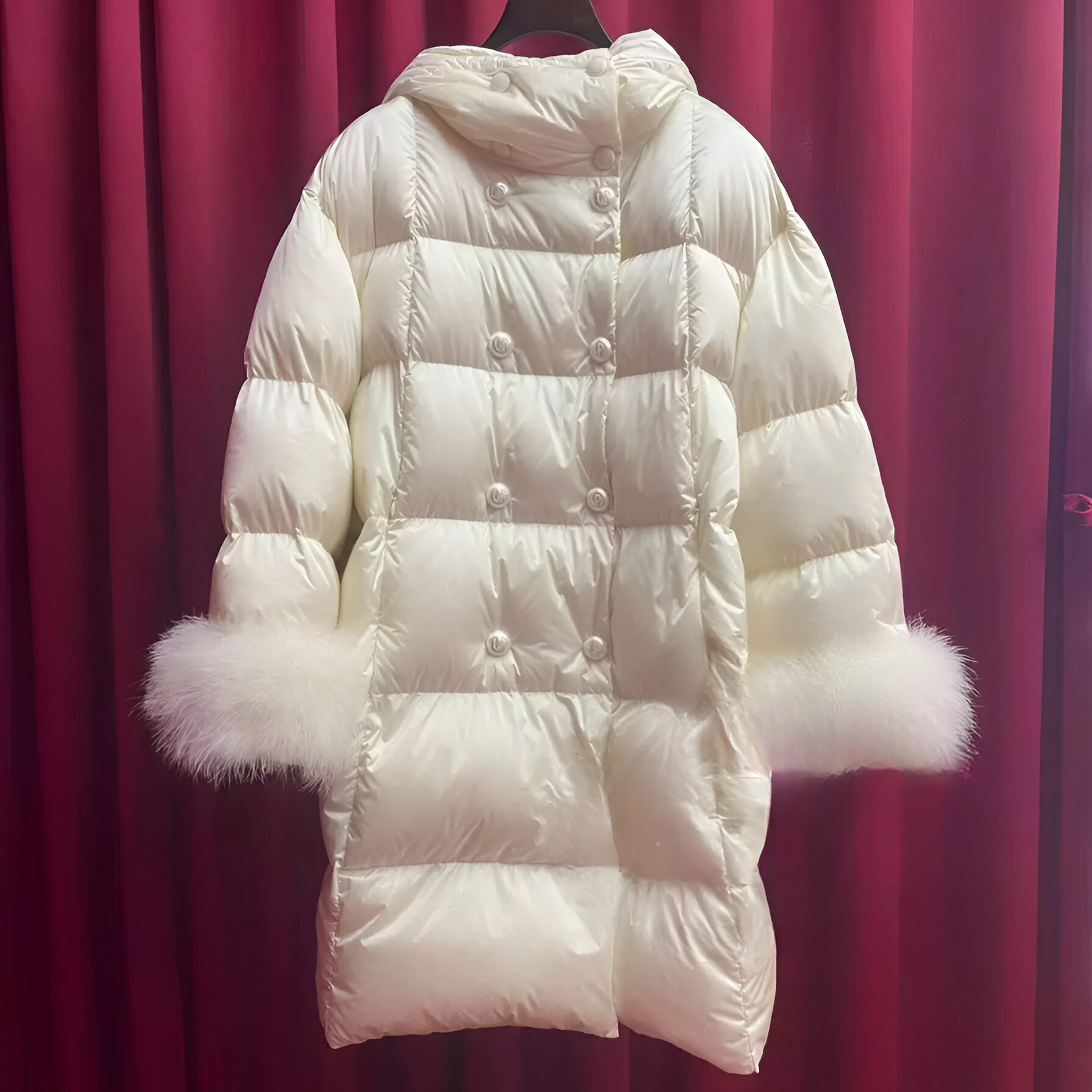 商场正品24冬摩登茧型羽绒服FF24D311DC407-240