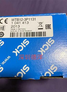 德国SICK光电开关1041413 WTB12-3P1131全新库存现货正品现货