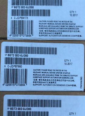 6GT2002-0JD00  RFID通信模块 6GT2 002-OJDOO 接2个阅读器