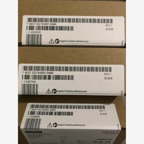 西门子PLC模拟量模块S7-300 6ES7332-5HF00-0AB0 SM332 AO8*12BIT
