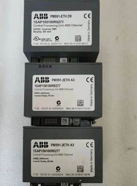 ABB模块PM591-ETH D9  原装现货议价1SAP150100R0271