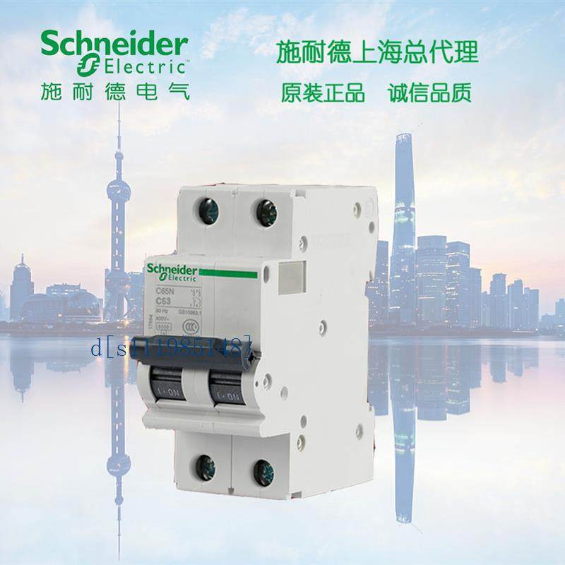 施耐德空气断路器   A9F18220  ic65N 2P C20A