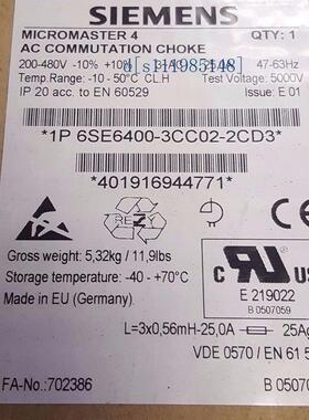 6SE6400-5EB00-0AP0 6SE6400-5BA00/5BB00/5EA00/5EB00-0AP0议价