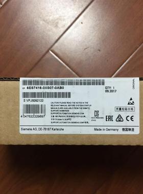 S7-400CPU 416-3 中央处理器6ES7416-3XS07-0AB0