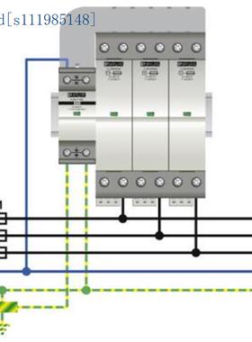 菲尼克斯电涌保护器 - FLT-SEC-H-T1-3C-440/25-FM - 2907260