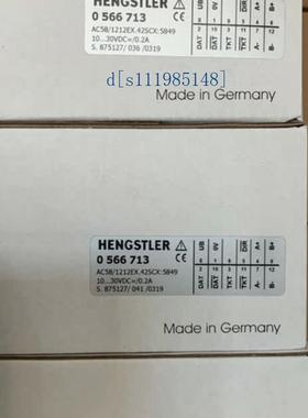 光电编码器0566713 0566833 0566793 HENGSTLER   AC58 1212EX