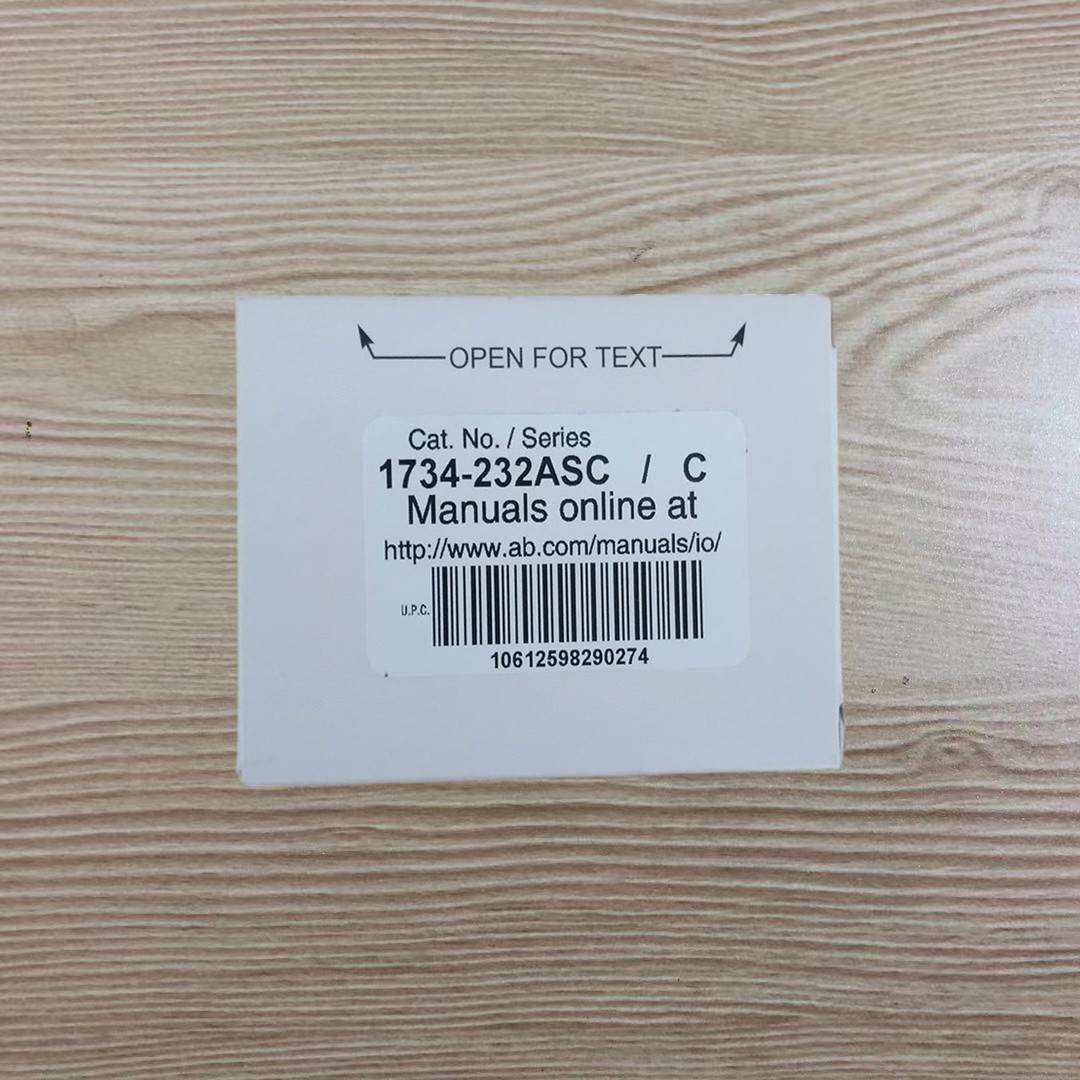 1734-232ASC 原装美国AB罗克韦尔PLC模块质保一年POINTIO顺丰包邮