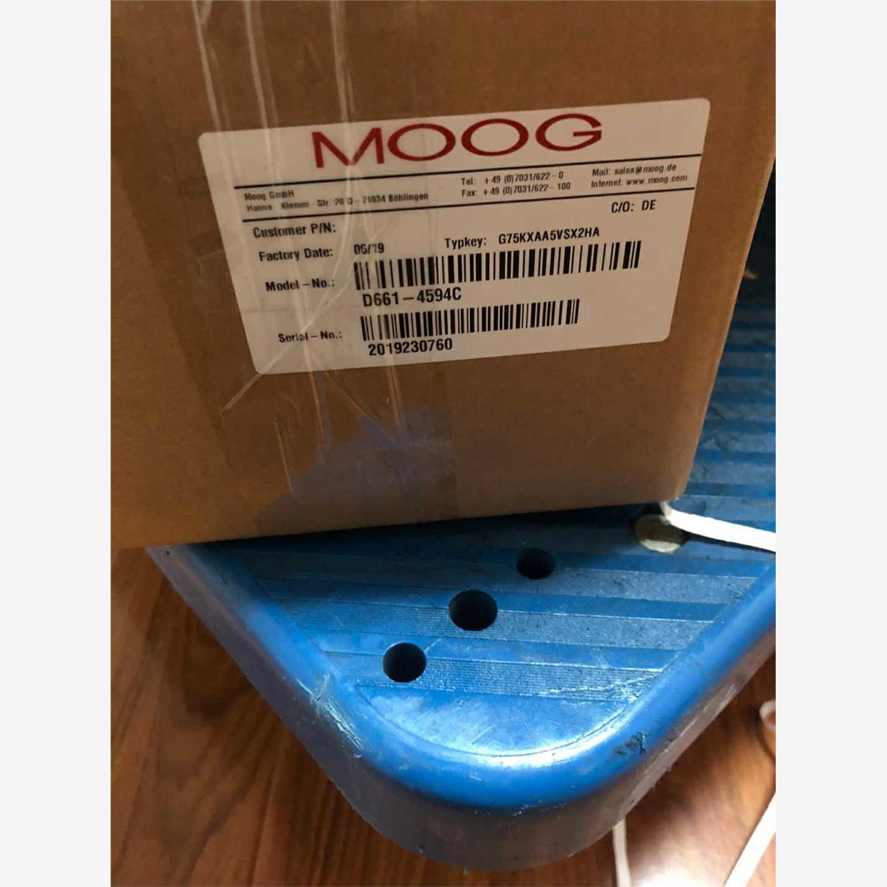 美国穆格MOOG伺服阀D661-4594C  G75KXAA5VSX2HA库存现货现货