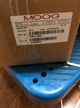 美国穆格MOOG伺服阀D661-4594C  G75KXAA5VSX2HA库存现货现货