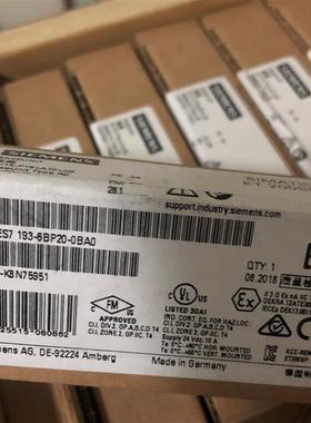 6ES7193-6BP20-0DC0 ET200 SP基座单元 6ES7 193-6BP20-0DC0