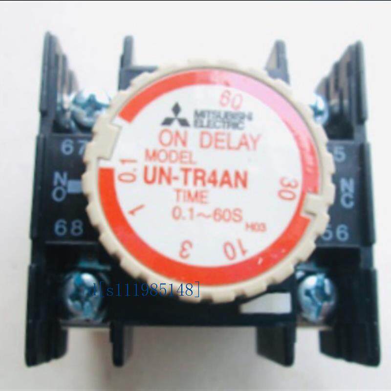 日本MITSUBISHI/三菱 UN-TR4AN 0.1-60S 三菱接触器延时触头