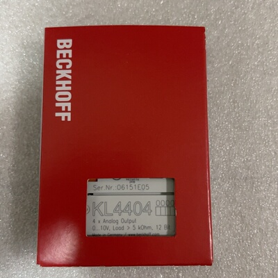 倍福模块KL4404议价出售