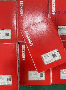 全新倍福Beckhoff模块 EL4001 EL4004模拟量模块现货