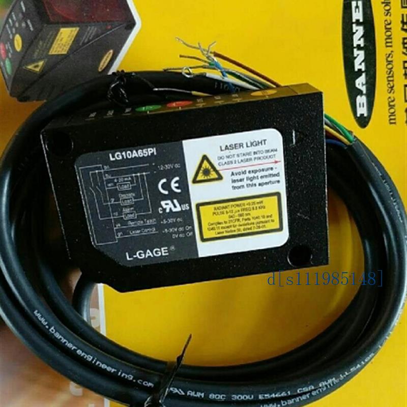BANNER/邦纳高精度激光位移测距感测器 LG10A65PI 激光位移感测器