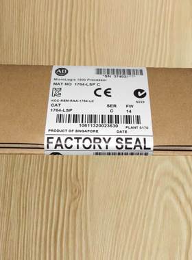 1764-LSP原装美国AB罗克韦尔PLC模块质保一年 MIcroLogix1500系列