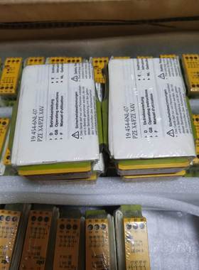 PILZ皮尔兹PZE X4V 3/24VDC 4n/o安全继电器774581/774580/774582