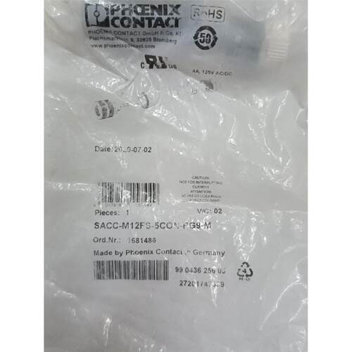 菲尼克斯	M12连接器	SACC