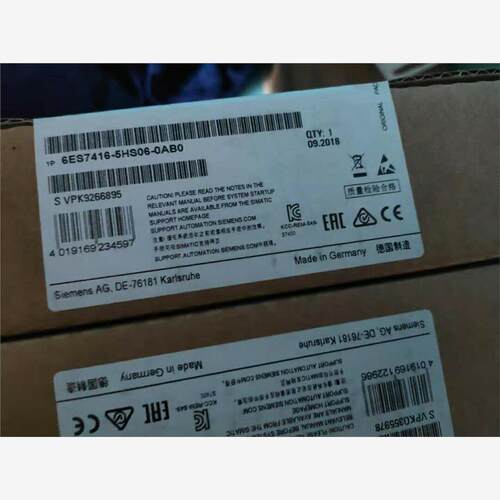 全新原现S7 PLC西门子编程器6ES7416-5HS06-0AB0