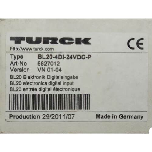 TURCK图尔克	BL20电子模