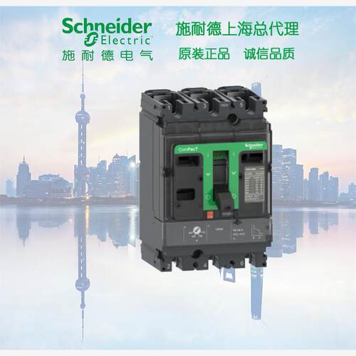 库存现货正品 施耐德 C16F3TM125 塑壳断路器 NSX160F TMD 125A 3