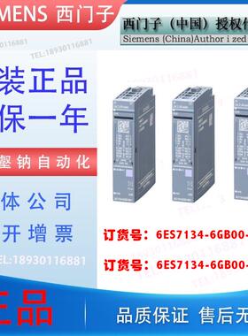 1P 6ES7134-6GB00-0BA1ET200SP模拟量模块6ES71346GB000BA1